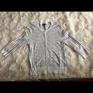 Preppy Cable & Gauge Cardigan